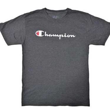 Champion Champion Powerblend Short Sleeve Logo T-S