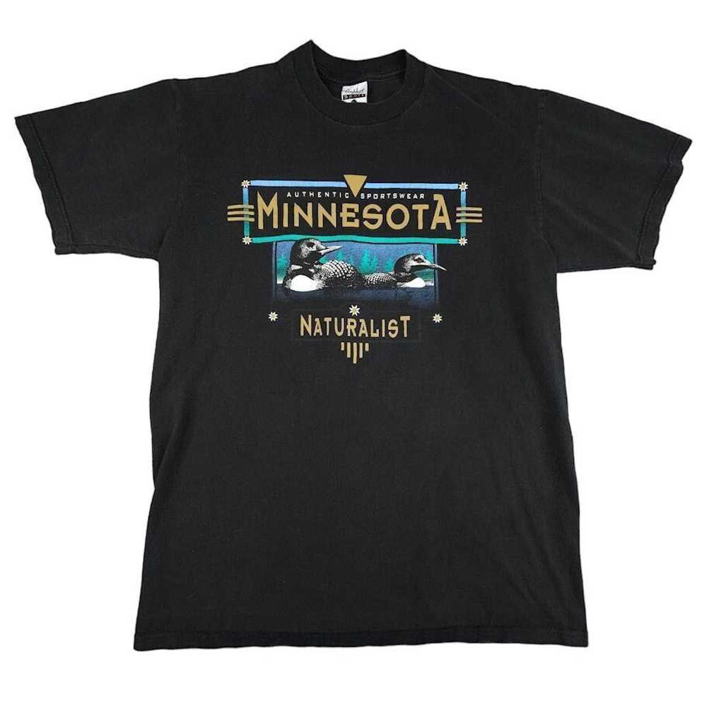 Vintage Vintage Minnesota Naturalist T Shirt Mens… - image 1