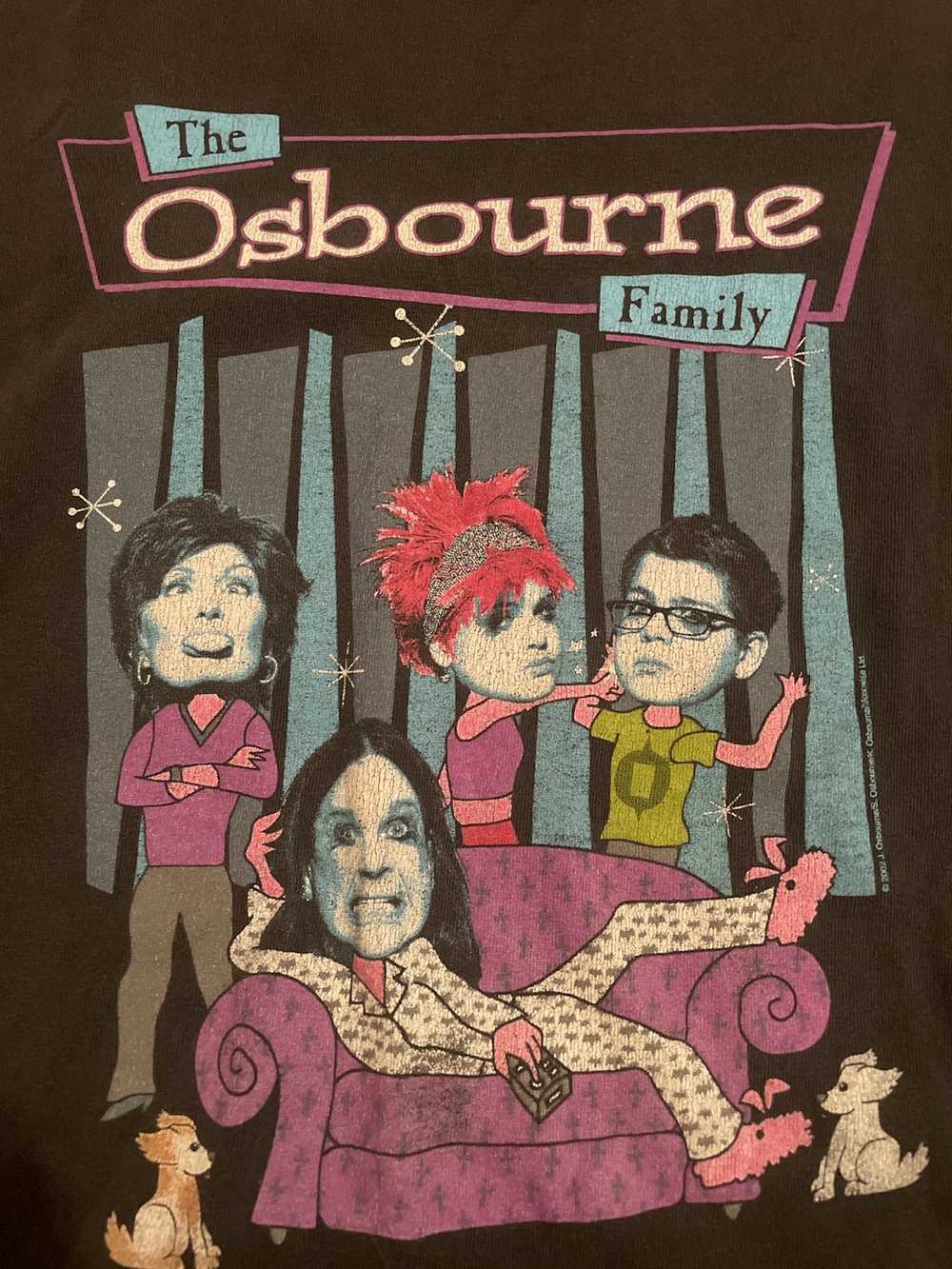 Vintage The Osborne family T shirt - image 4