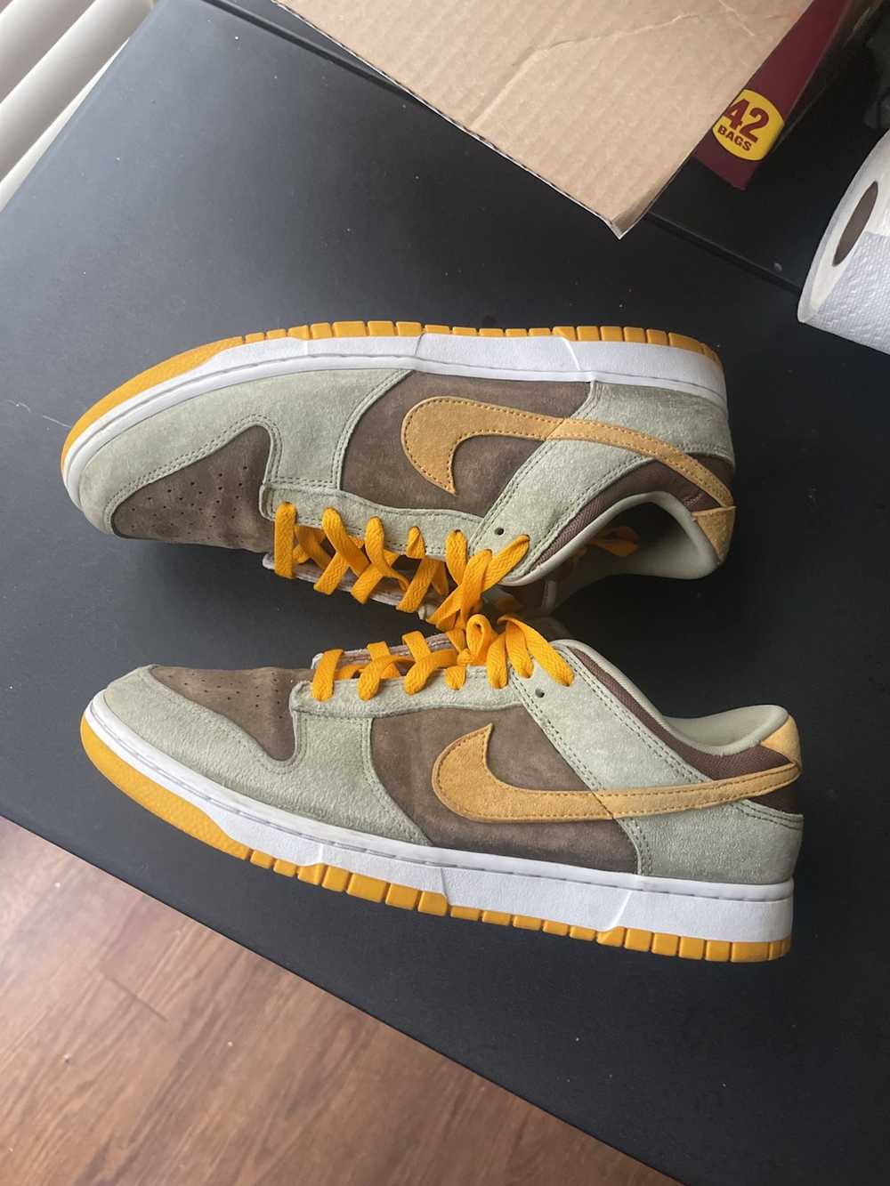 Nike Dusty Olive Dunks - image 5