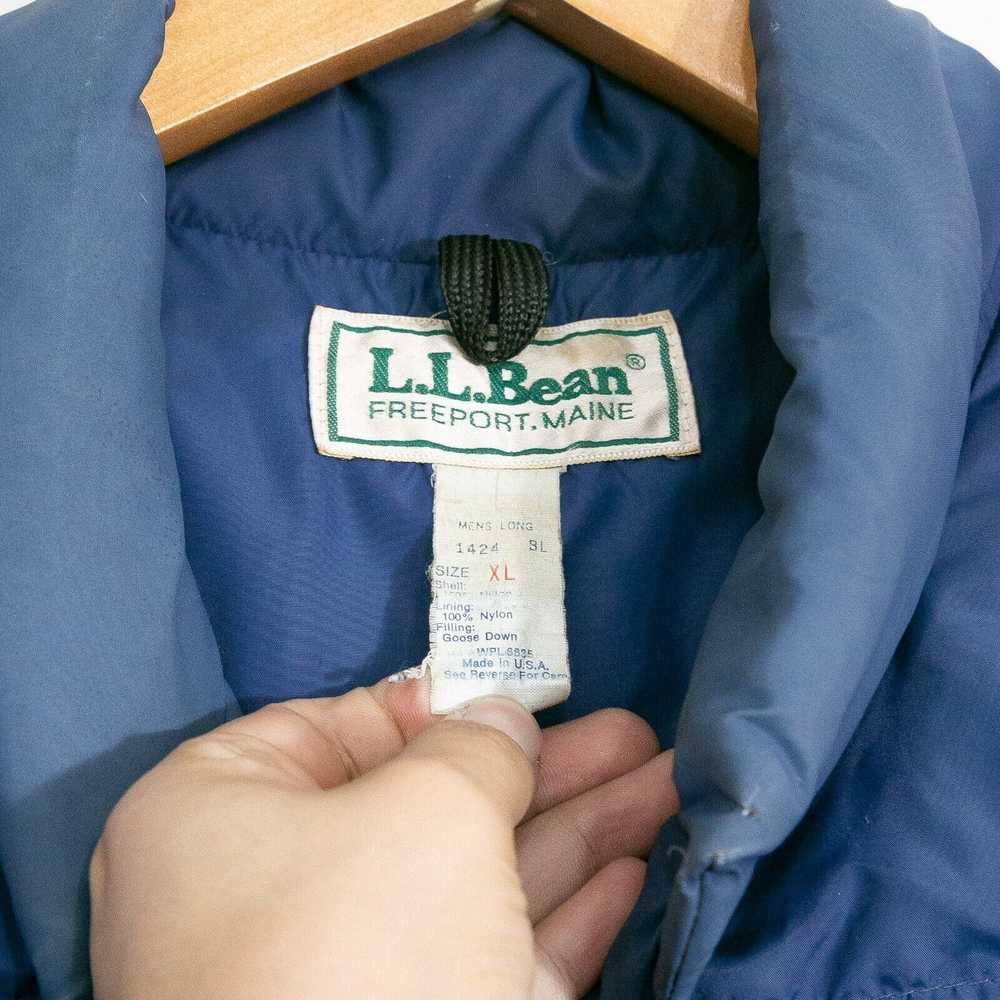 L.L. Bean × Vintage Vintage LL Bean Down Vest XL … - image 5