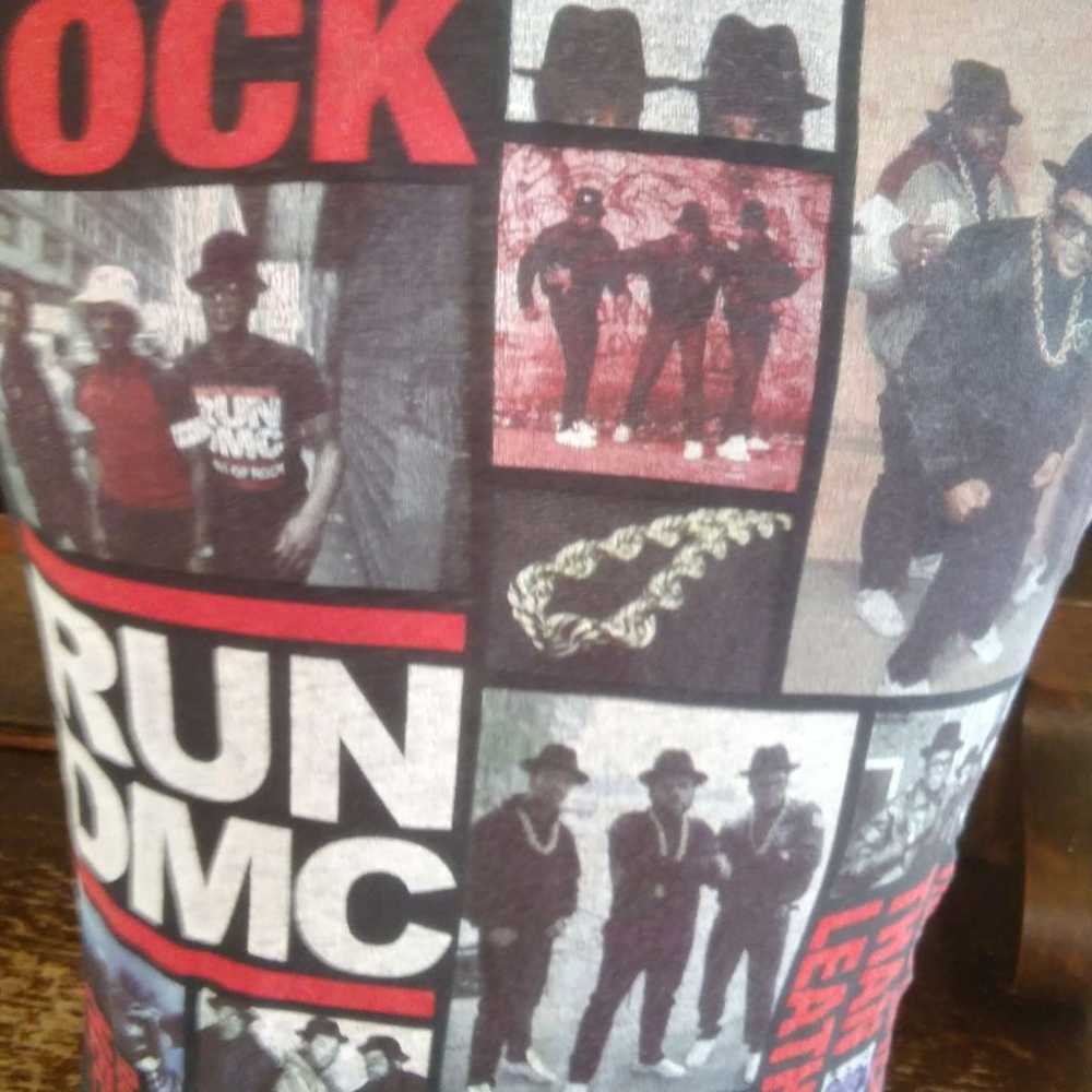 Vintage HipHop Run DMC concert Tee - image 7