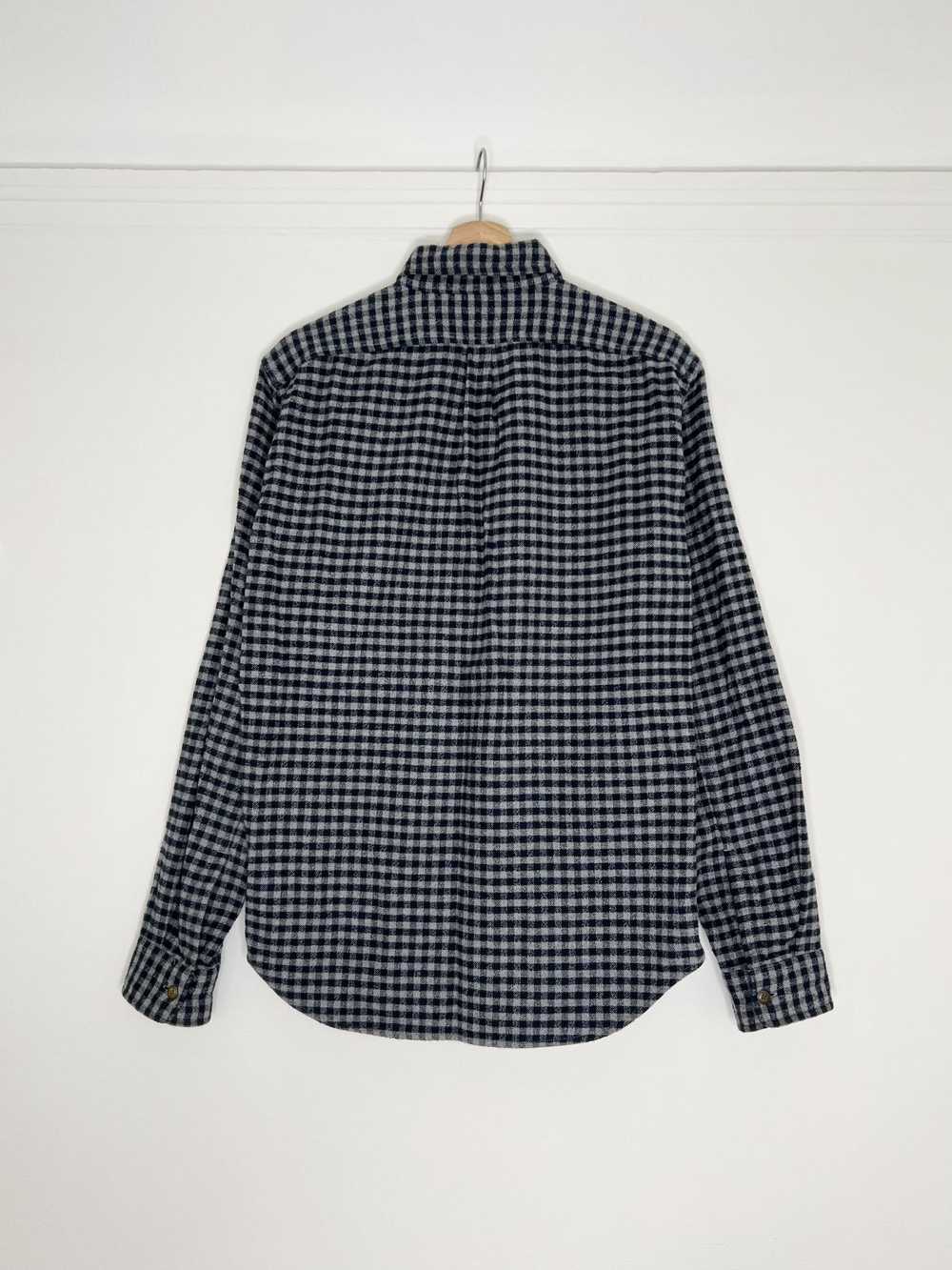 Alex Mill Alex Mill Navy/Gray Check Flannel Size S - image 2