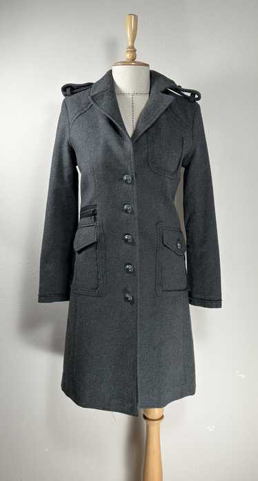 Pinko Grey wool coat