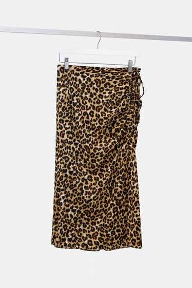 Veronica Beard Veronica Beard Leopard Ari Skirt