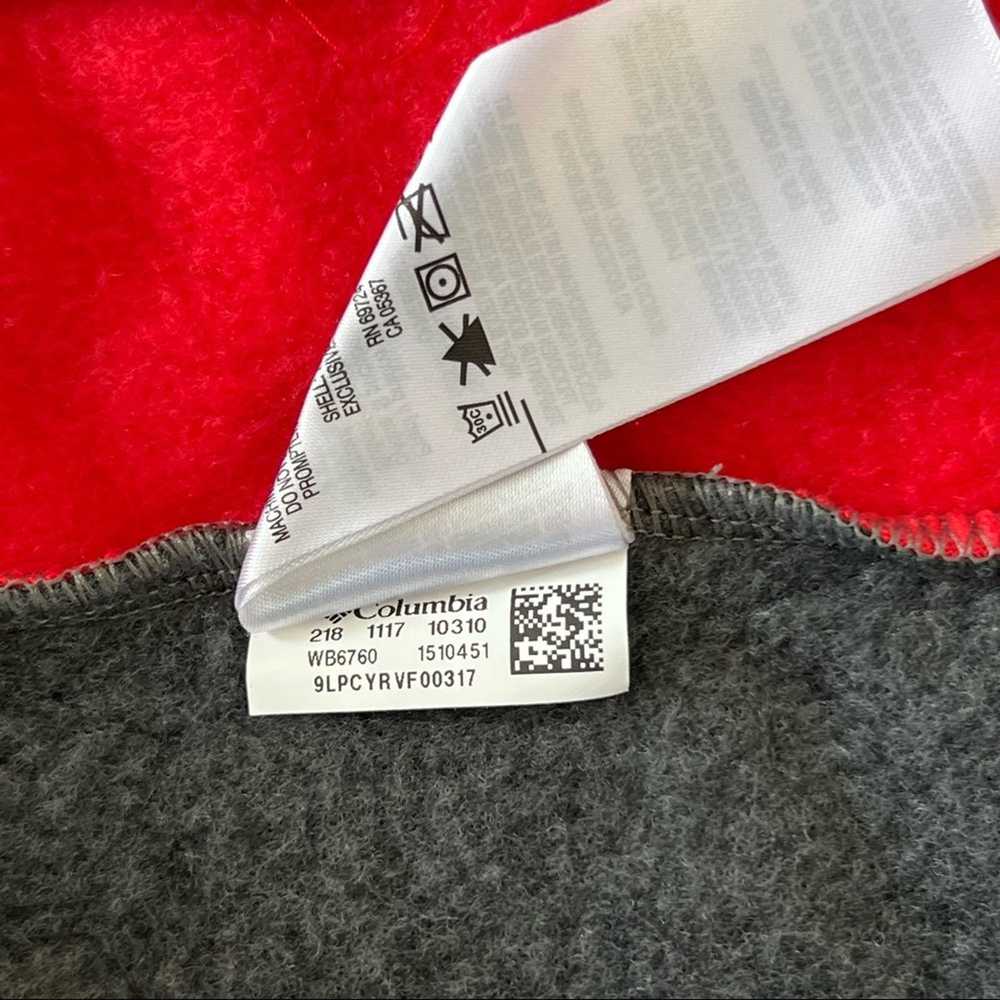 Columbia Columbia Fleece Jacket Red & Grey Kids S… - image 4