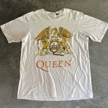 Vintage Queen Shirt T-Shirt Tee 80's European Tour Bl… - Gem