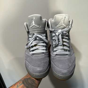 Air Jordan 5 Retro GS Wolf on sale Grey 2011 size 5.5y