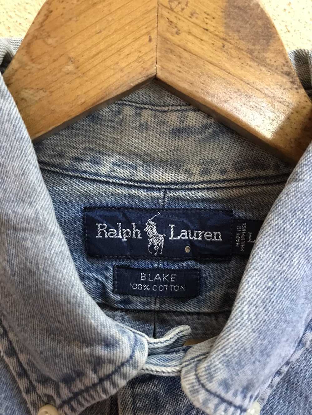 Distressed Denim × Indigo × Polo Ralph Lauren VIN… - image 6