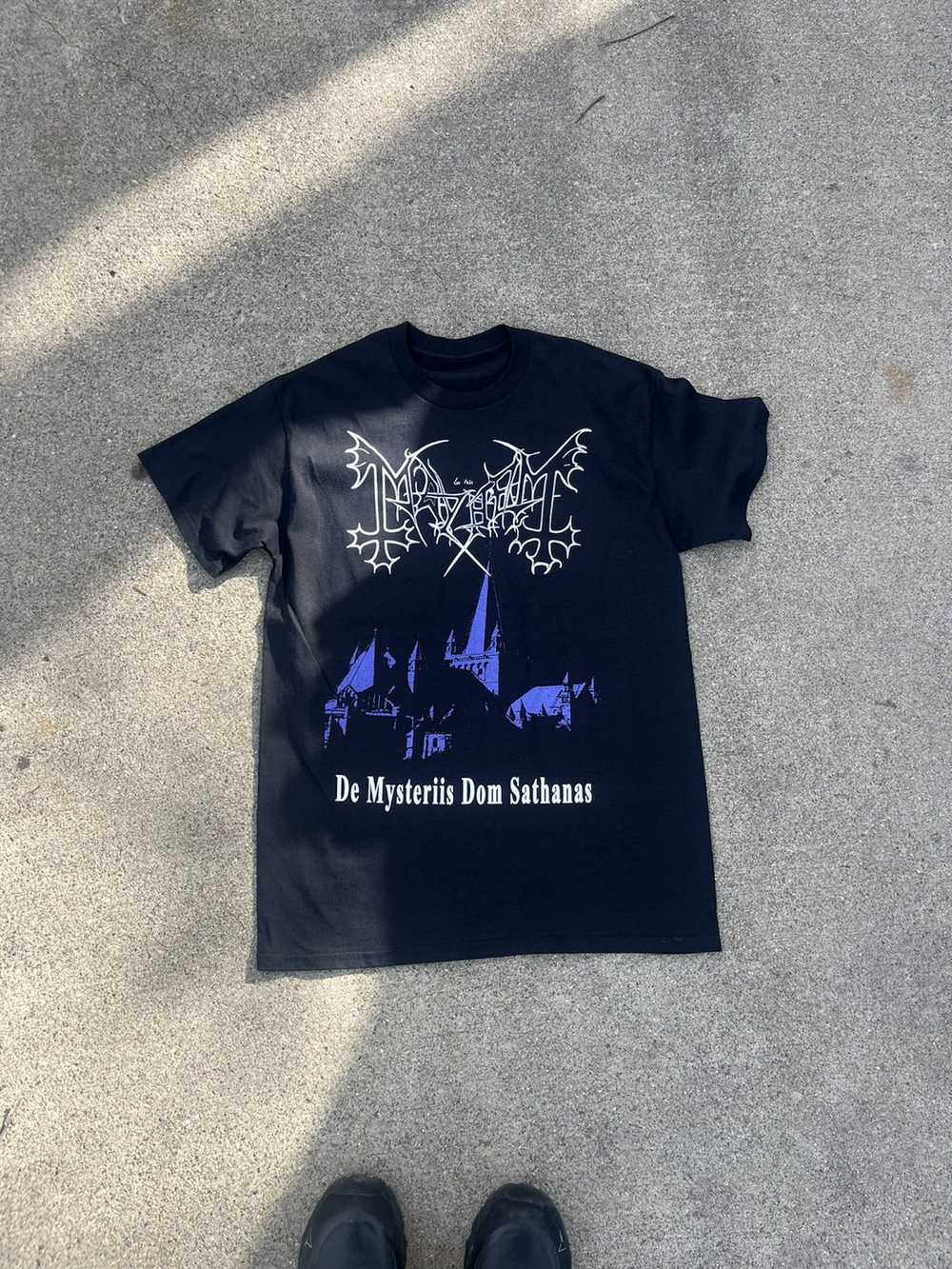 Vintage Mayhem ‘demysteriis de sathanas’ t shirt - image 1