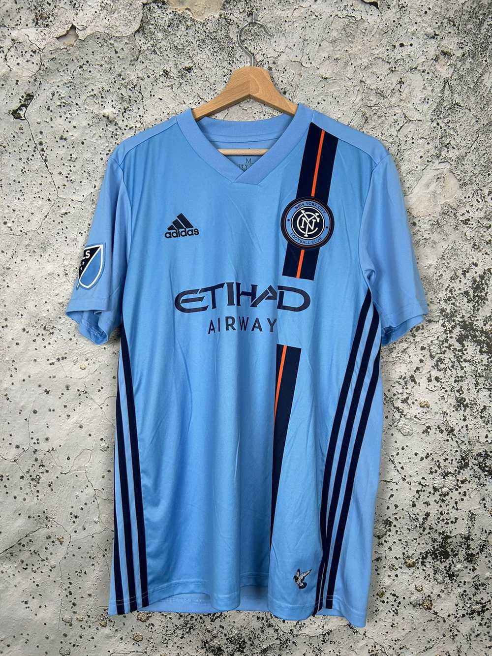 Adidas × Soccer Jersey × Vintage Vintage New York… - image 1