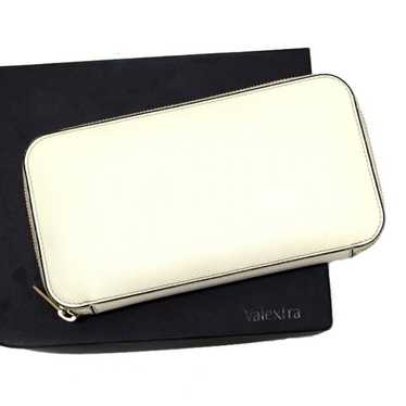 Valextra Valextra Round Long Wallet Grain Leather… - image 1