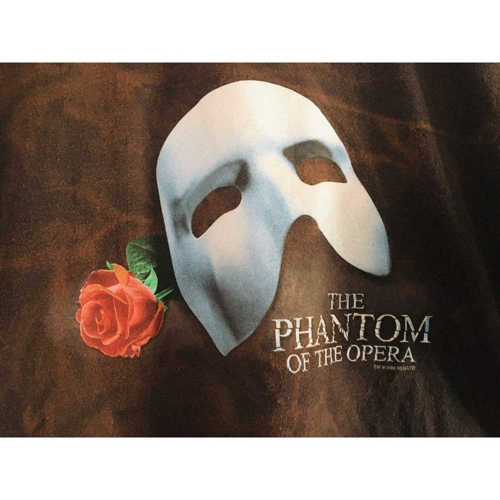 The Phantom Of The Opera T Shirt 1986 Vintage Fru… - image 3