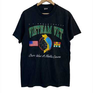 Vintage 1992 Vietnam Vet T-Shirt - image 1