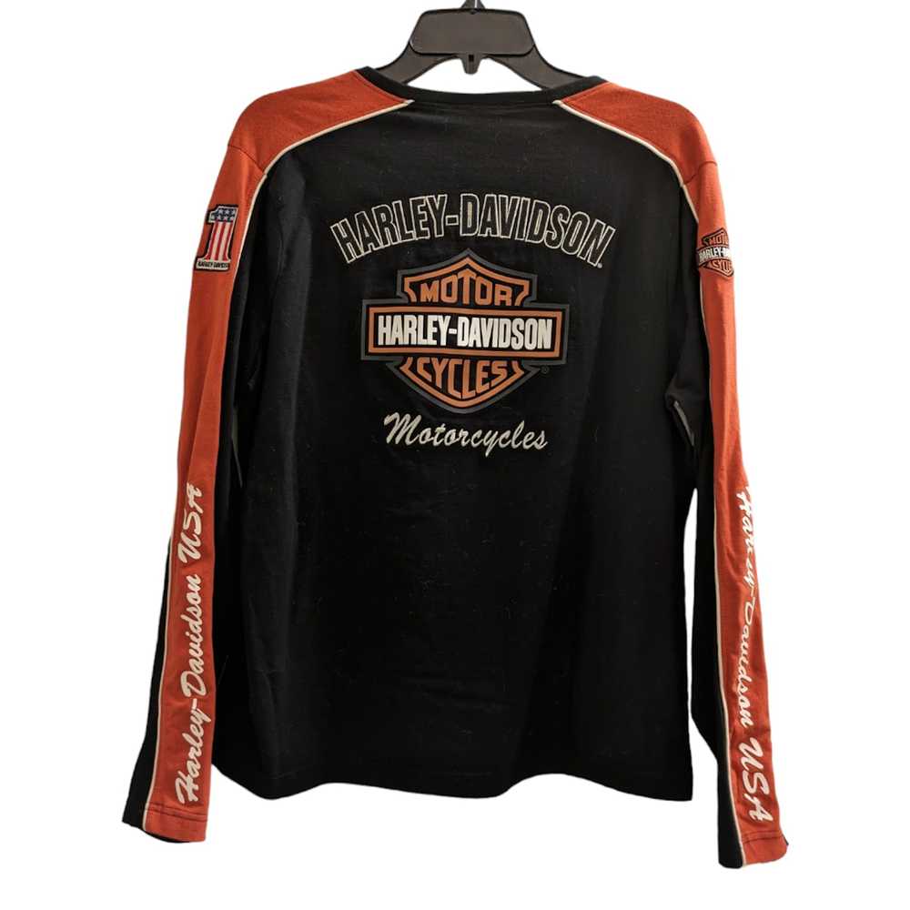 Harley Davidson × Vintage Harley Davidson V Neck … - image 3