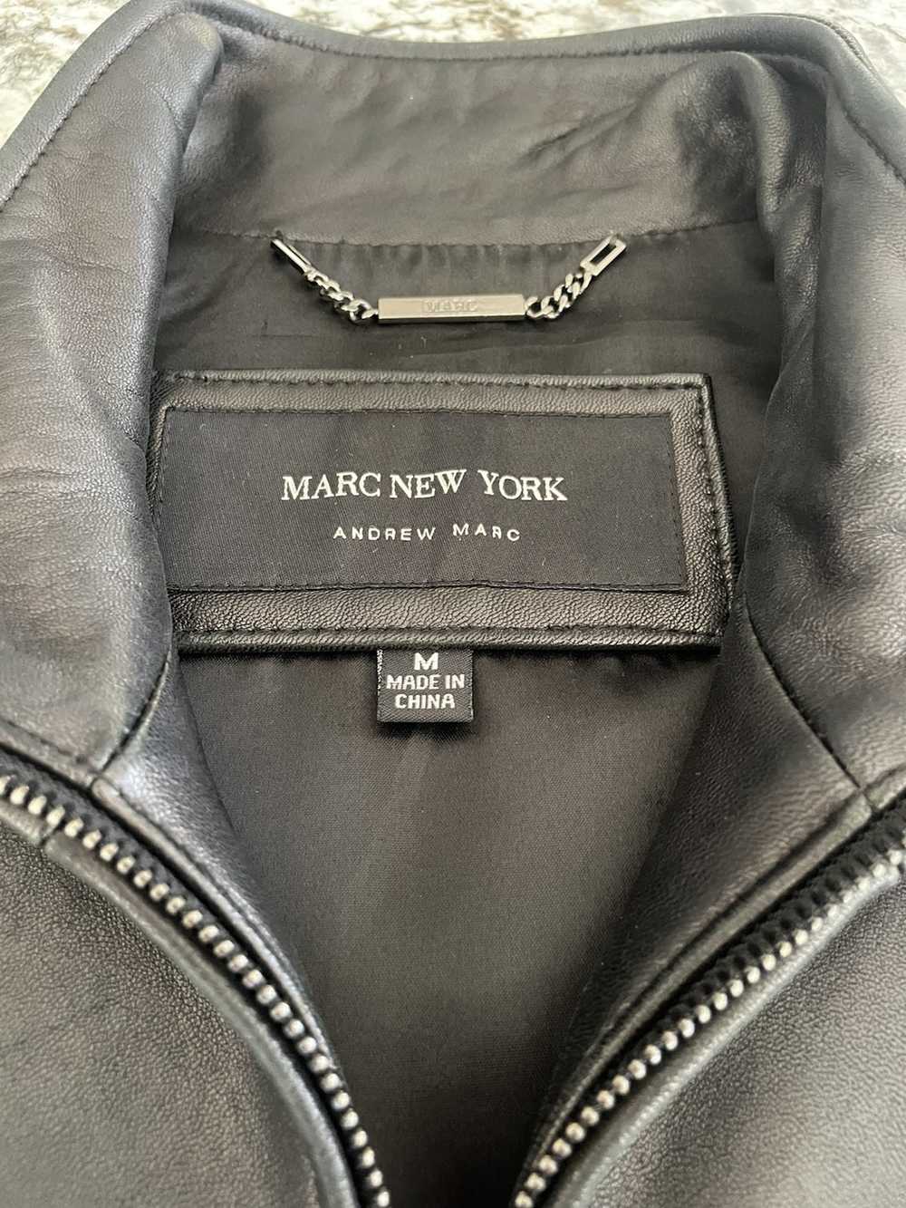 Andrew Marc MARC NEW YORK LEATHER JACKET - image 3