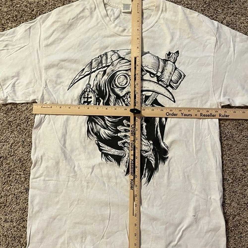 ZAO Band Large White Graphic T-Shirt Metalcore - image 6