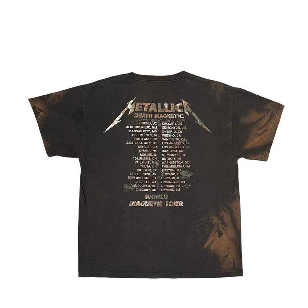 Vintage Metallica "Death Magnetic" Band T Shirt - image 3