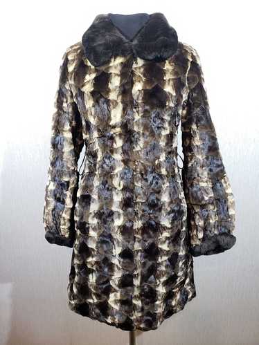 Mink Fur Coat × Uniqlo Luxurious women's mink fur 