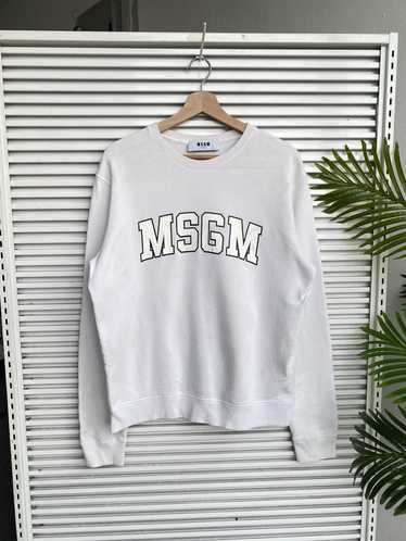 MSGM × Streetwear × Vintage MSGM Milano Crewneck /