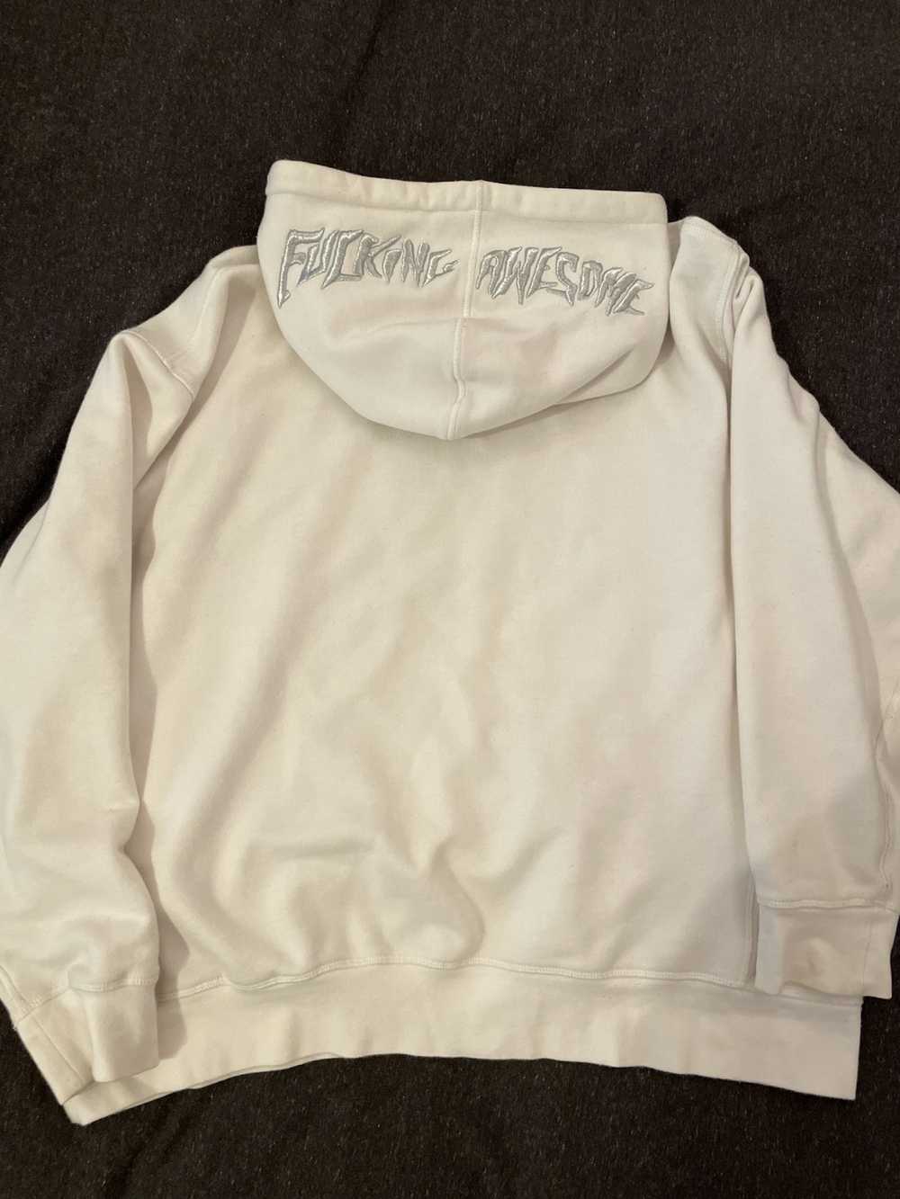 Fucking Awesome FA Embroidered Hood Sweatshirt - image 3