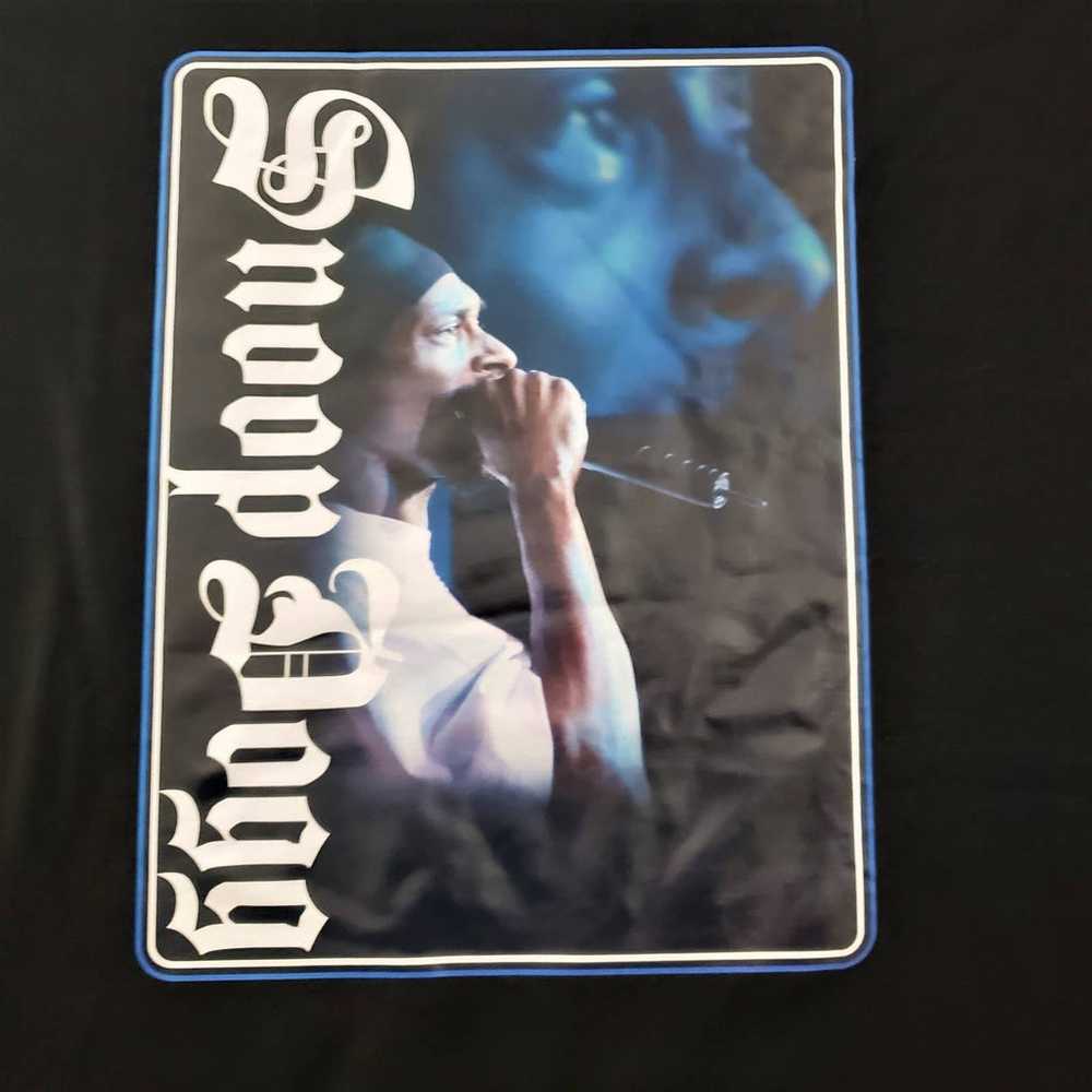 Vintage Snoop Dogg Y2K Rap T Shirt Large - image 2