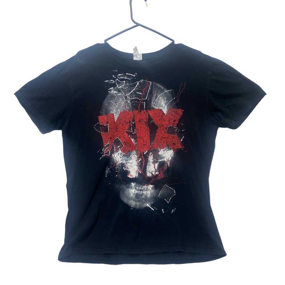 Black KIX band shirt - image 1