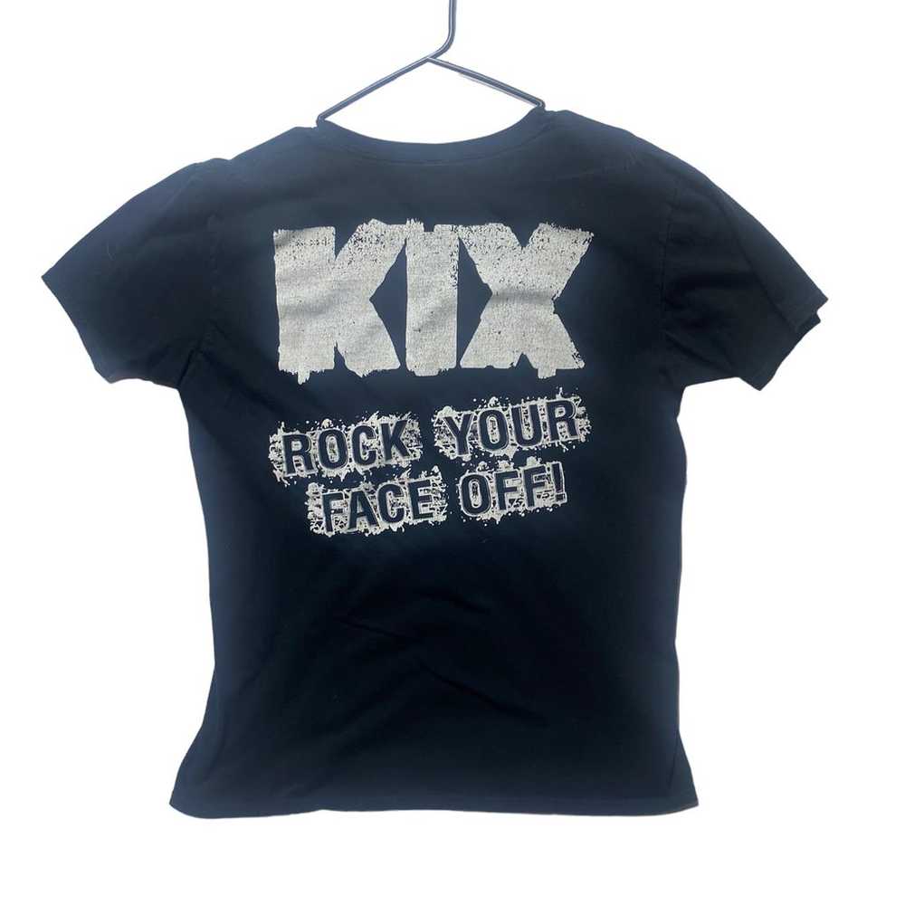 Black KIX band shirt - image 7