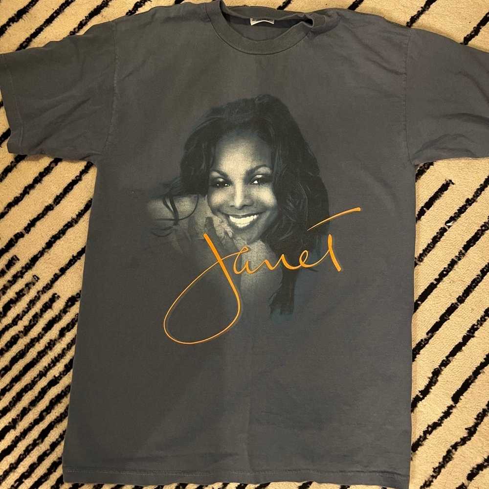 Vintage Janet Jackson Tour T-Shirt - image 1