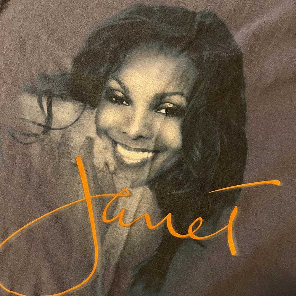 Vintage Janet Jackson Tour T-Shirt - image 3