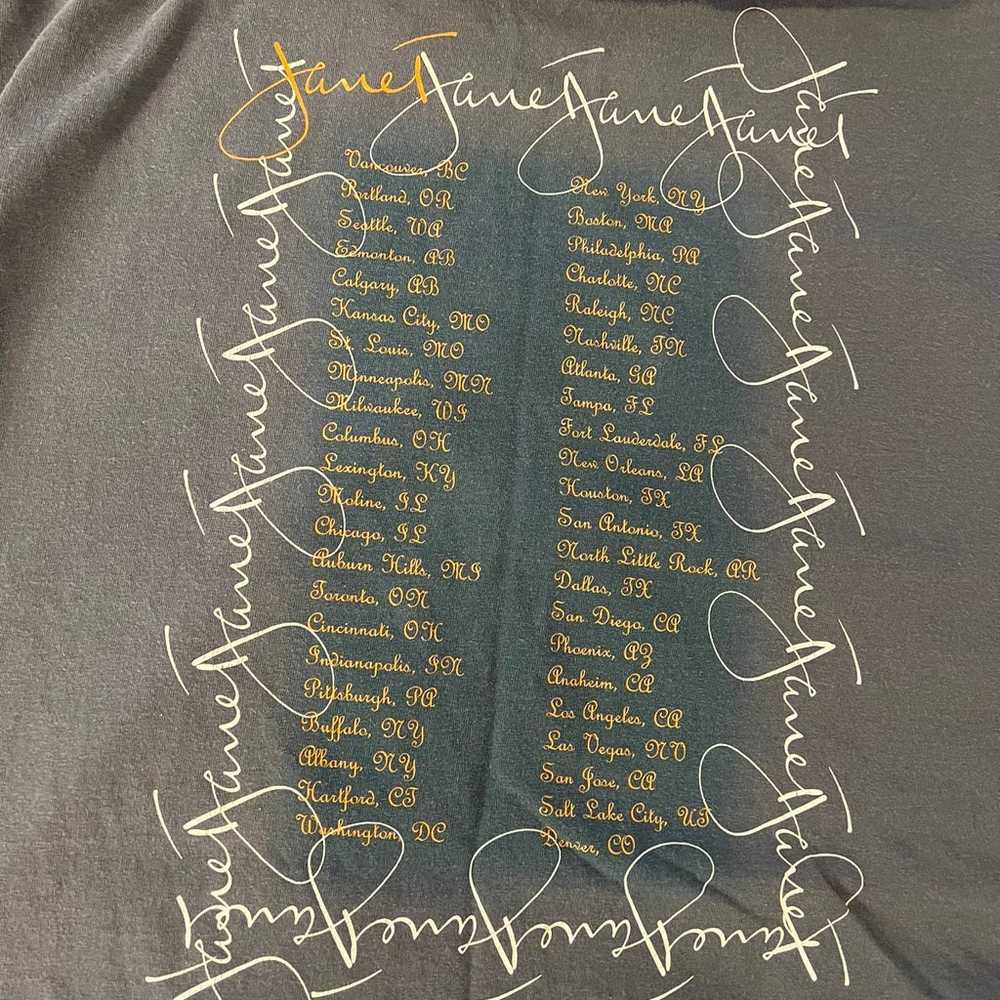 Vintage Janet Jackson Tour T-Shirt - image 4