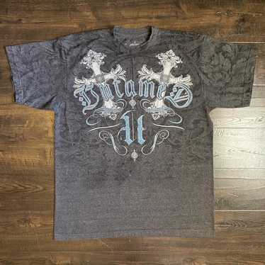 Vintage Y2K Affliction Style Grunge T Shirt Size … - image 1