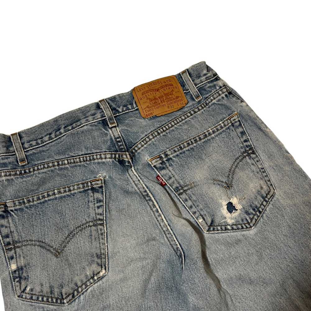 Levi's × Streetwear × Vintage Y2K Levi’s 505 Dist… - image 7