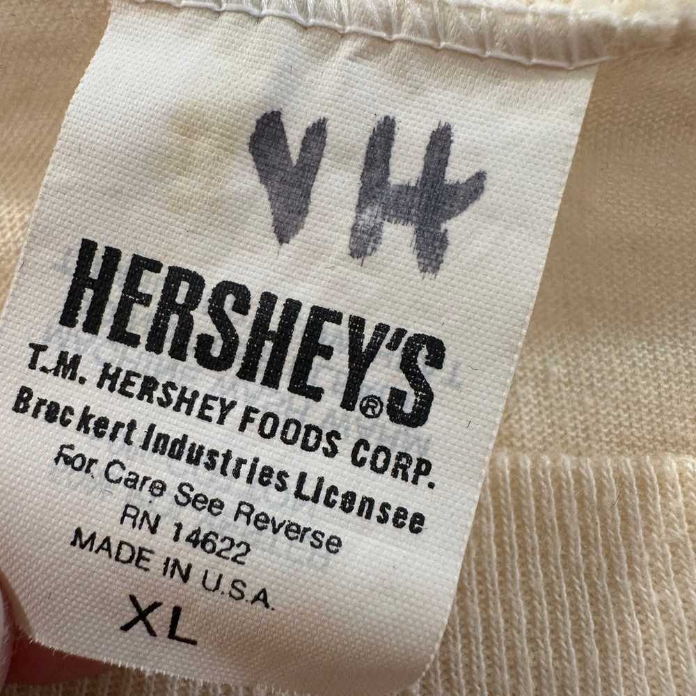 Vintage Hershey’s brand made in USA tie dye tee s… - image 3