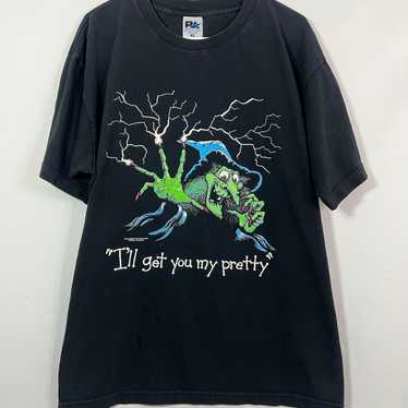 Vintage 1992 I’ll Get You My Pretty Witch Graphic… - image 1