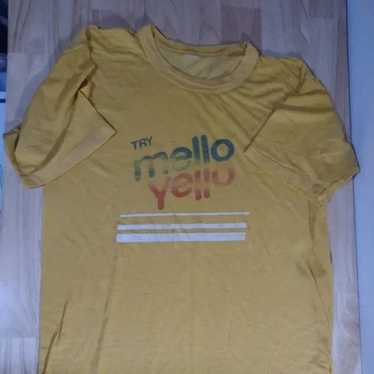 Vintage 80s Try Mello Yello Logo T-Shirt - image 1