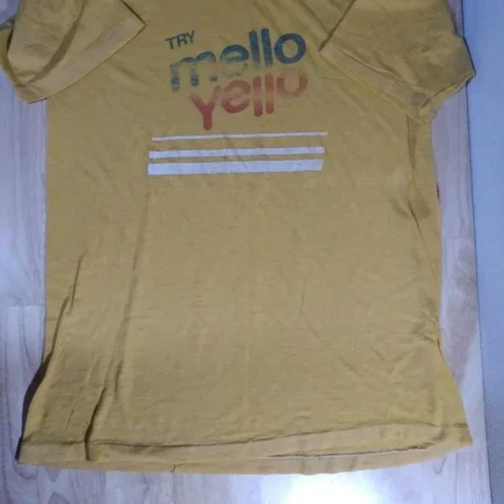 Vintage 80s Try Mello Yello Logo T-Shirt - image 2