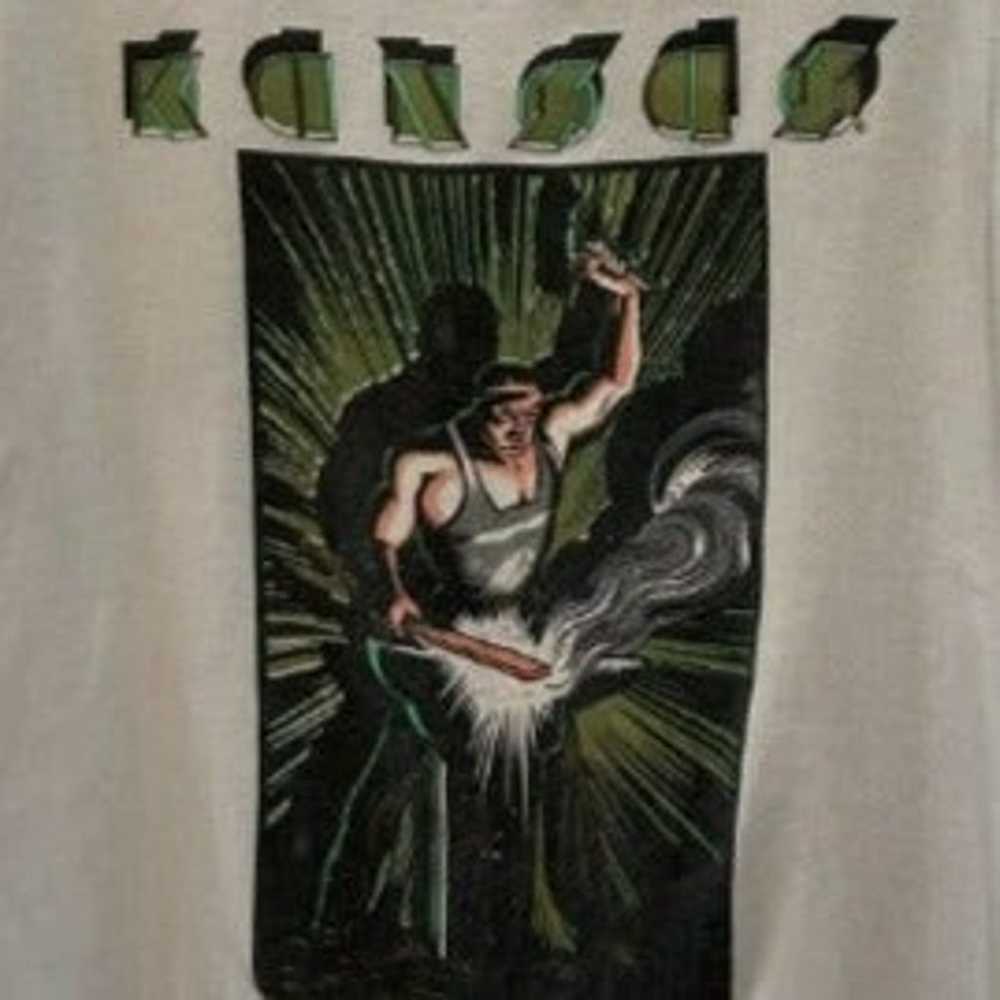 Kansas "Power Tour" Vintage Concert T-Shirt From … - image 2