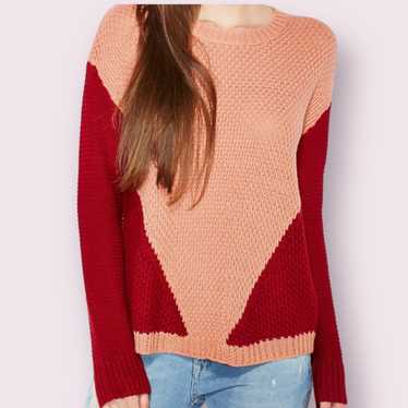 Minkpink MINKPINK color block sweater size S - image 1