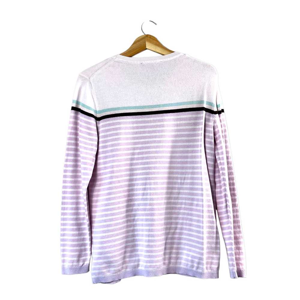 Tommy Hilfiger Purple Striped Tommy Hilfiger Swea… - image 2