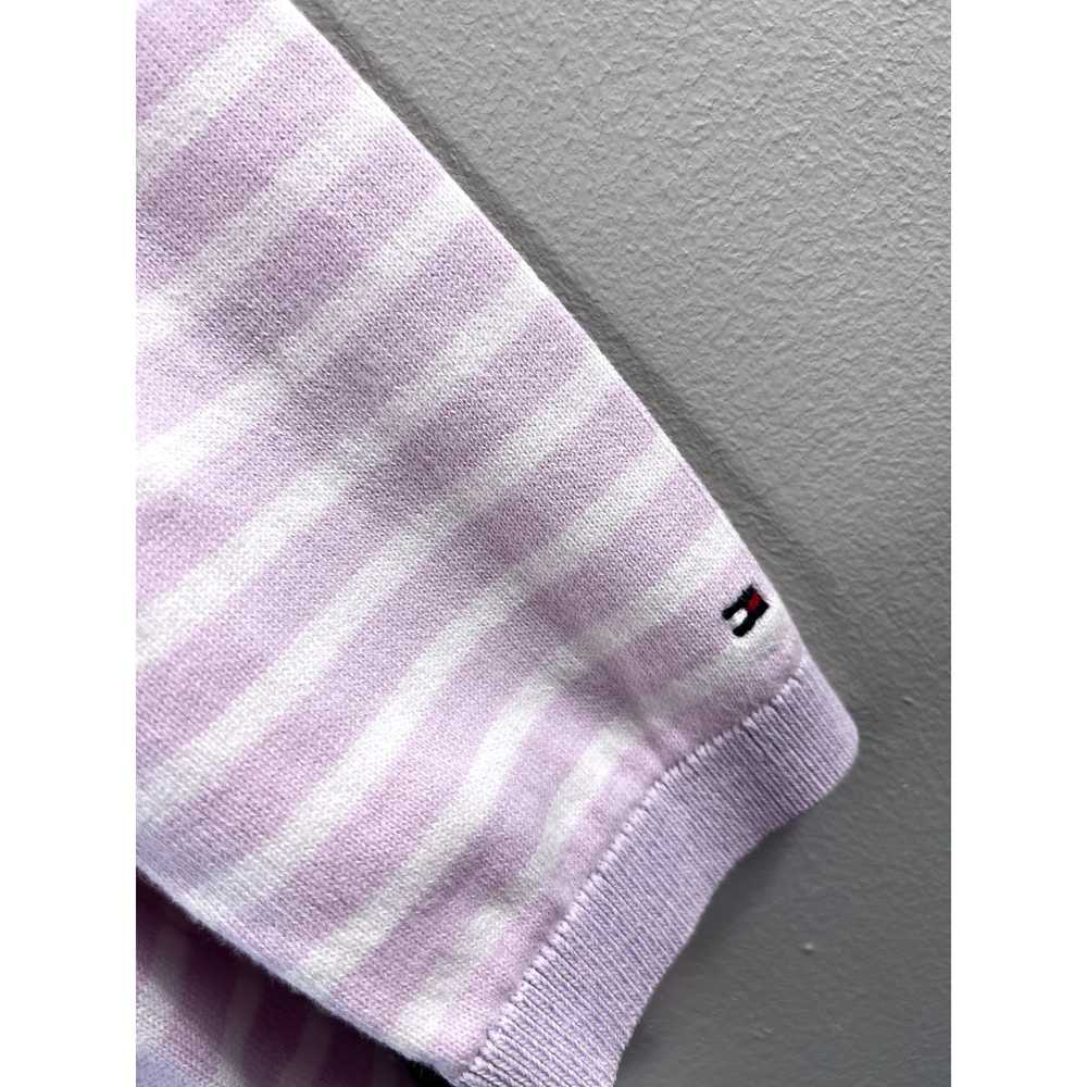 Tommy Hilfiger Purple Striped Tommy Hilfiger Swea… - image 4