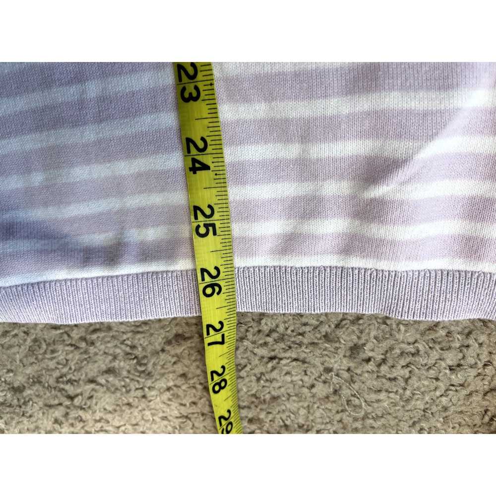 Tommy Hilfiger Purple Striped Tommy Hilfiger Swea… - image 6