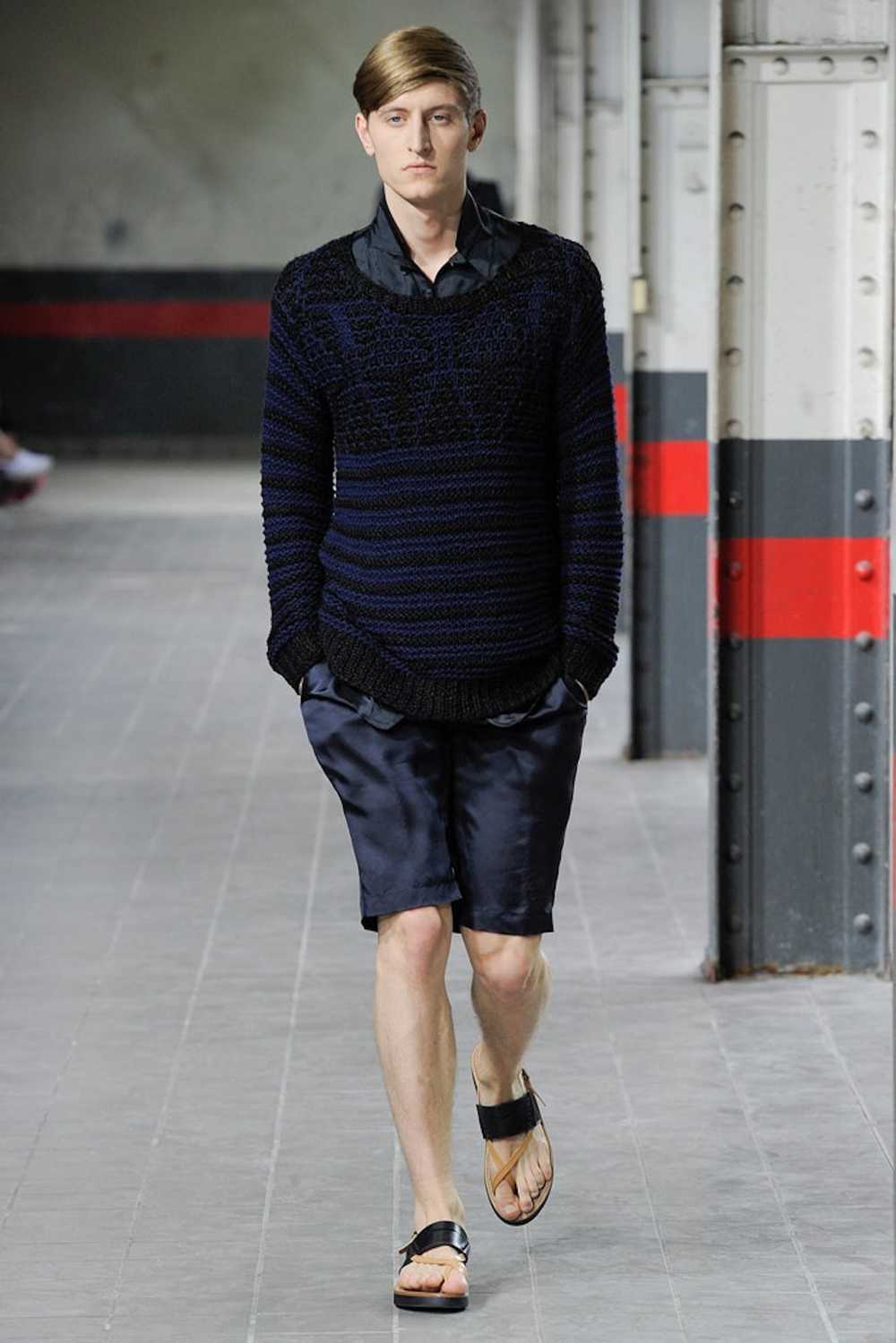 Dries Van Noten SS12 linen and rayon sweater - image 4
