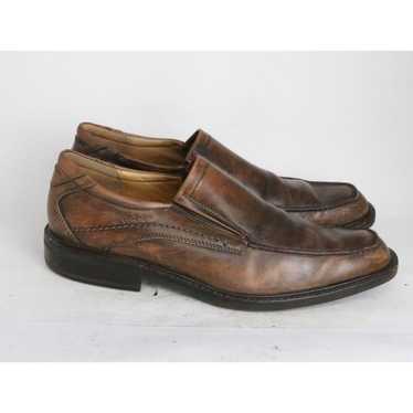 Ecco Ecco Men’s Brown Leather Loafer & Slip On Sh… - image 1