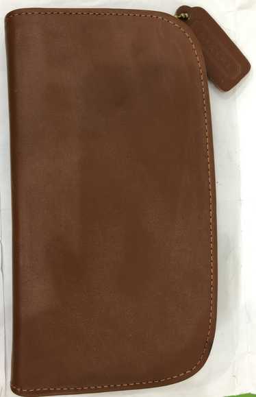 Coach Coach Large Brown Leather Wallet (USED)