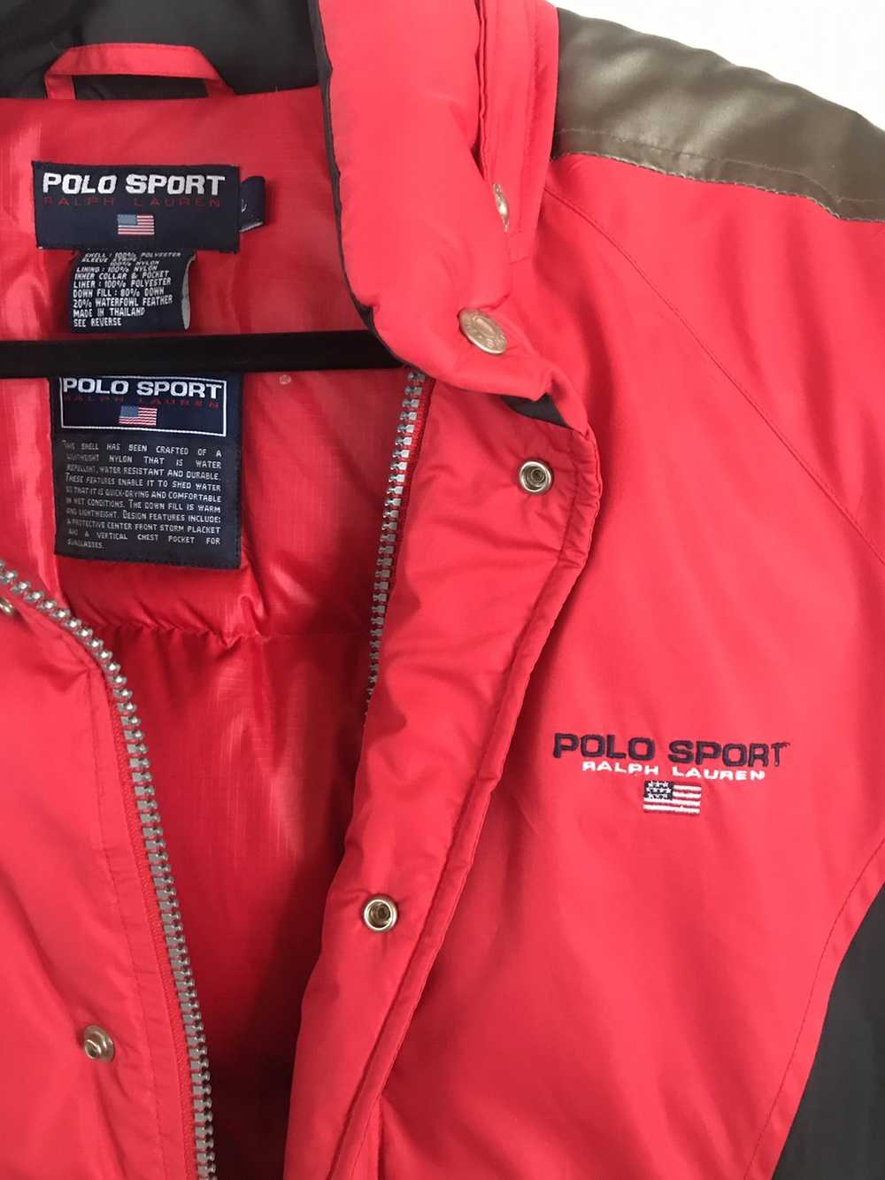 Polo Ralph Lauren USA Polo Sport Down Puffer Jack… - image 6