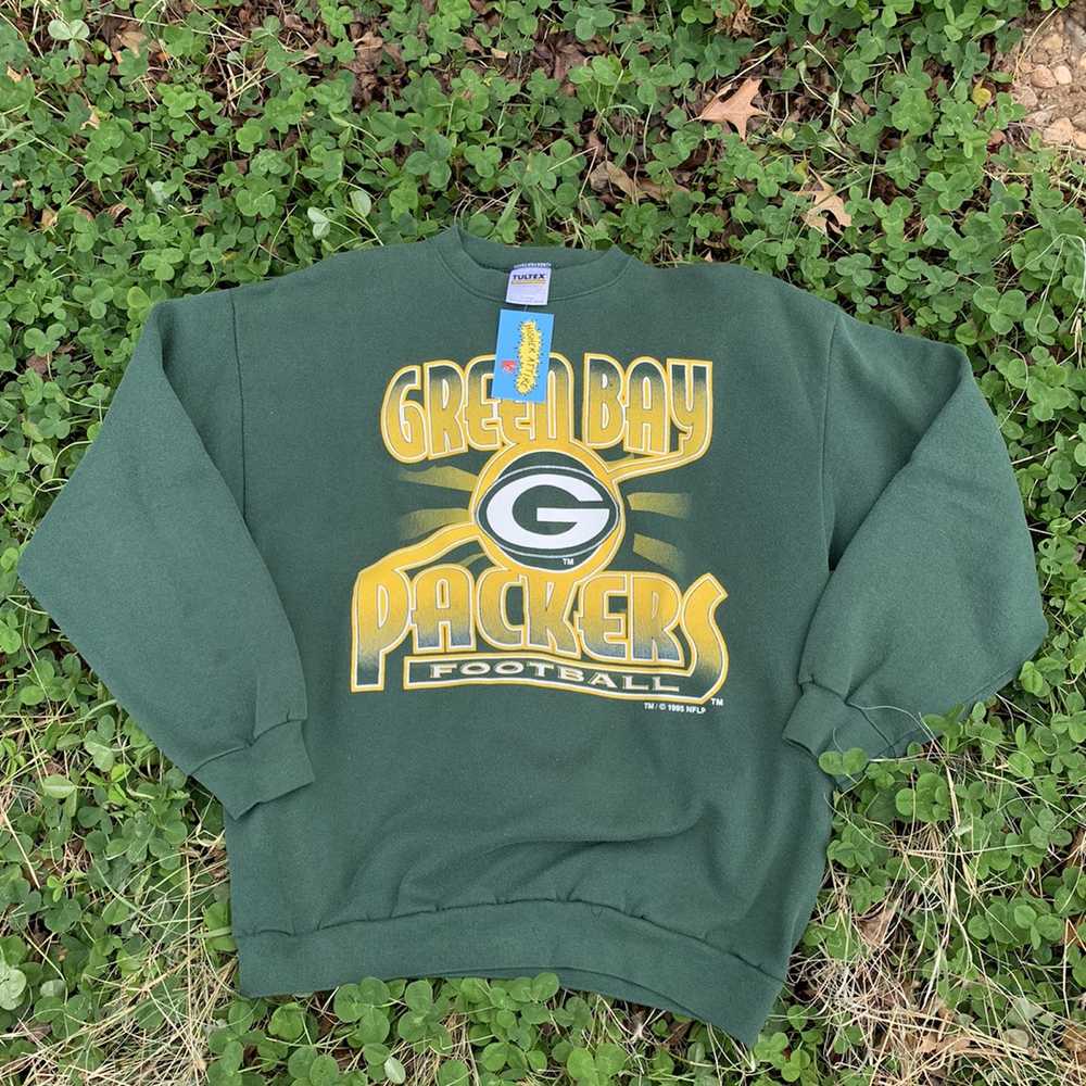 NFL × Vintage Vintage Green Bay Packers Sweatshirt - image 1