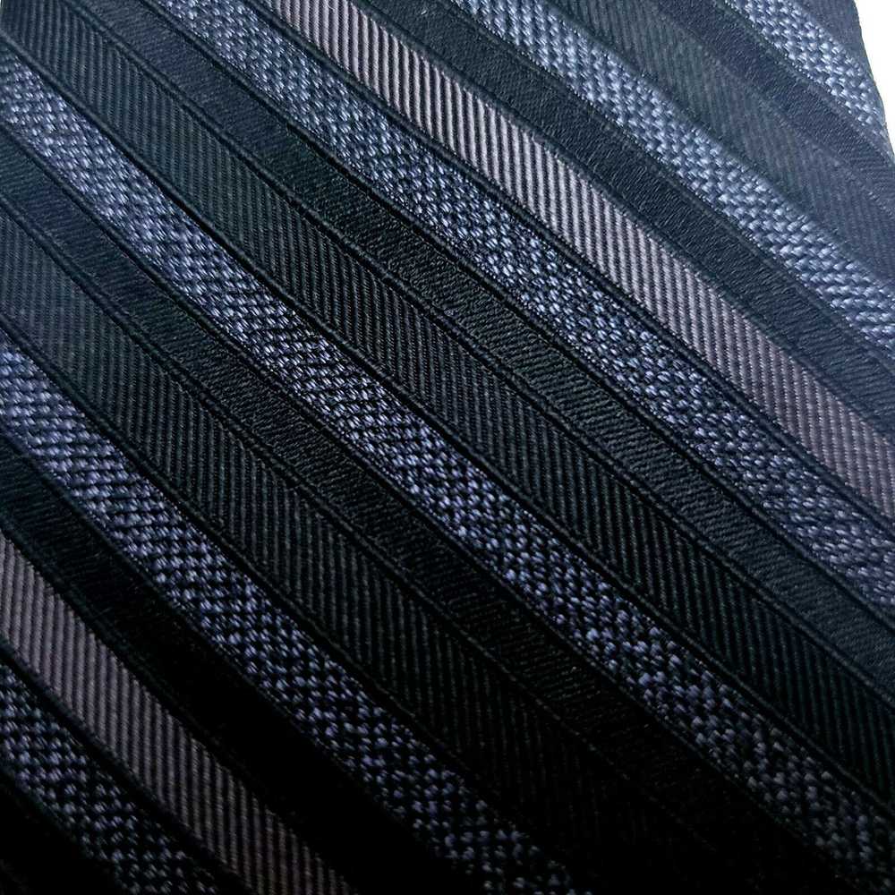 Calvin Klein Calvin Klein Woven Black Striped Sil… - image 2