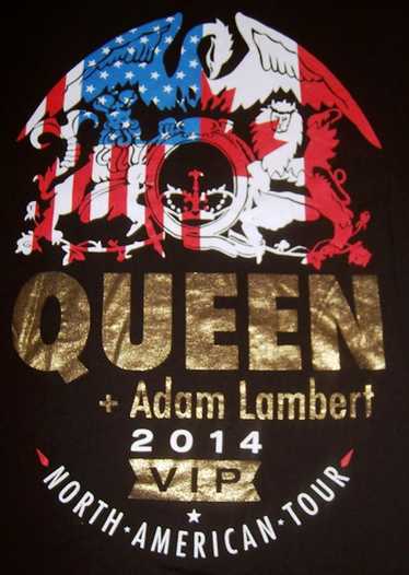 Band Tees × Tour Tee Queen w/Adam Lambert - 2104 U