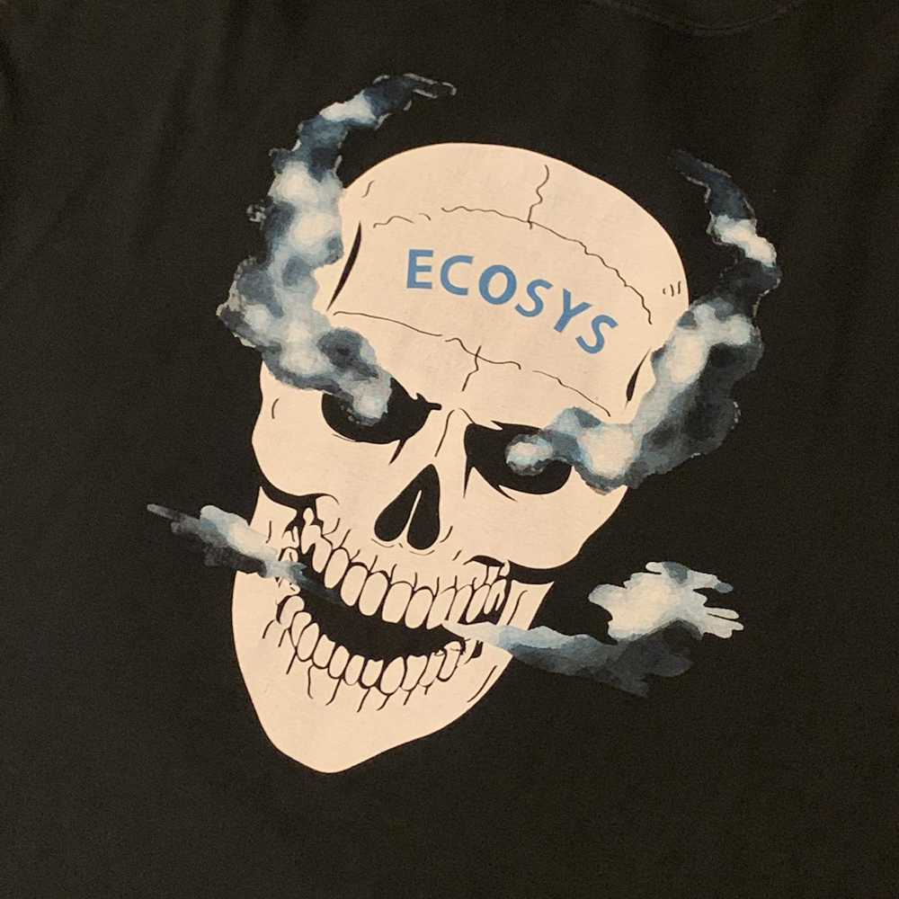 Vintage Ecosys Skull Tee - image 2